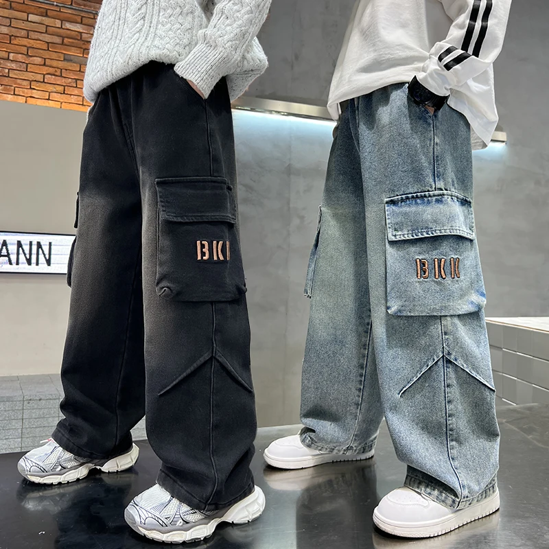 personalized workwear jeans Spring and Autumn 2025 Spring and Autumn New Straight Pants Boys Wide Legs Handsome Trendy 5-15 yea
personalized workwear jeans Spring and Autumn 2025 Spring and Autumn New Straight Pants Boys Wide Legs Handsome Trendy 5-15 yea