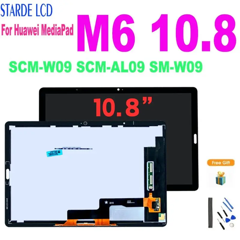 Новый ЖК-планшет AAA + для Huawei MediaPad M6 10,8, ЖК-дисплей SCM-W09 SCM-AL09, ЖК-дисплей, сенсорный экран, дигитайзер в сборе
Новый ЖК-планшет AAA + для Huawei MediaPad M6 10,8, ЖК-дисплей SCM-W09 SCM-AL09, ЖК-дисплей, сенсорный экран, дигитайзер в сборе