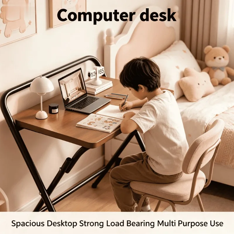 Small Bedroom Bedside Folding Computer Desk Portable Space Saving Study Table Student Adjustable Height Office Escritorios
Small Bedroom Bedside Folding Computer Desk Portable Space Saving Study Table Student Adjustable Height Office Escritorios