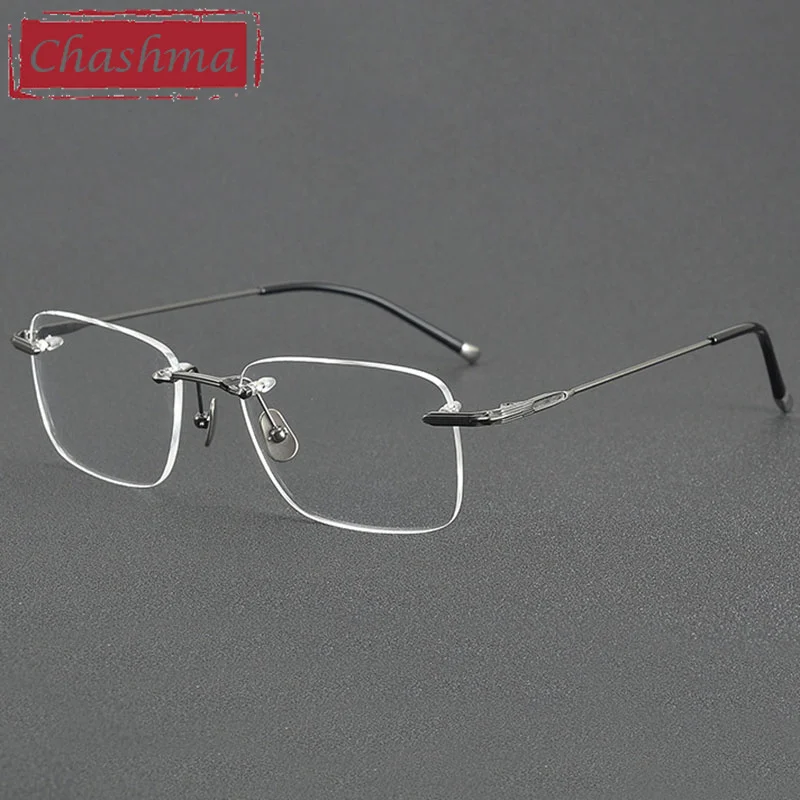 Chashma Elegant Men Prescription Glasses Frame Pure Titanium Male Ultra Light Fashion Optical Eyewear Top Quality Spectacles
Chashma Elegant Men Prescription Glasses Frame Pure Titanium Male Ultra Light Fashion Optical Eyewear Top Quality Spectacles