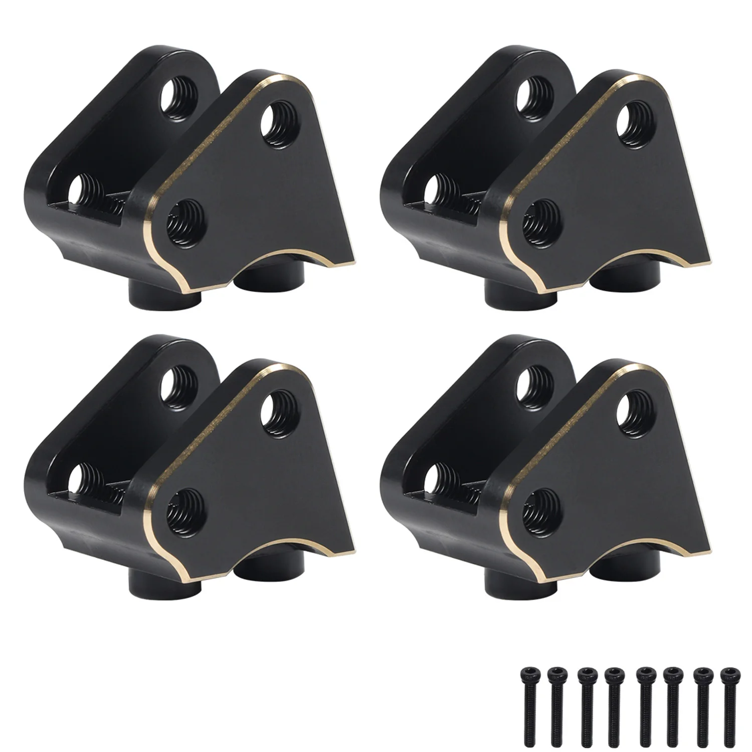 SCX10 II 4pcs Brass Link Mount Link Mount Counter Weight for 1/10 RC Crawler Car AR44 90046 90047 SCX10 II Axle Upgrades
SCX10 II 4pcs Brass Link Mount Link Mount Counter Weight for 1/10 RC Crawler Car AR44 90046 90047 SCX10 II Axle Upgrades