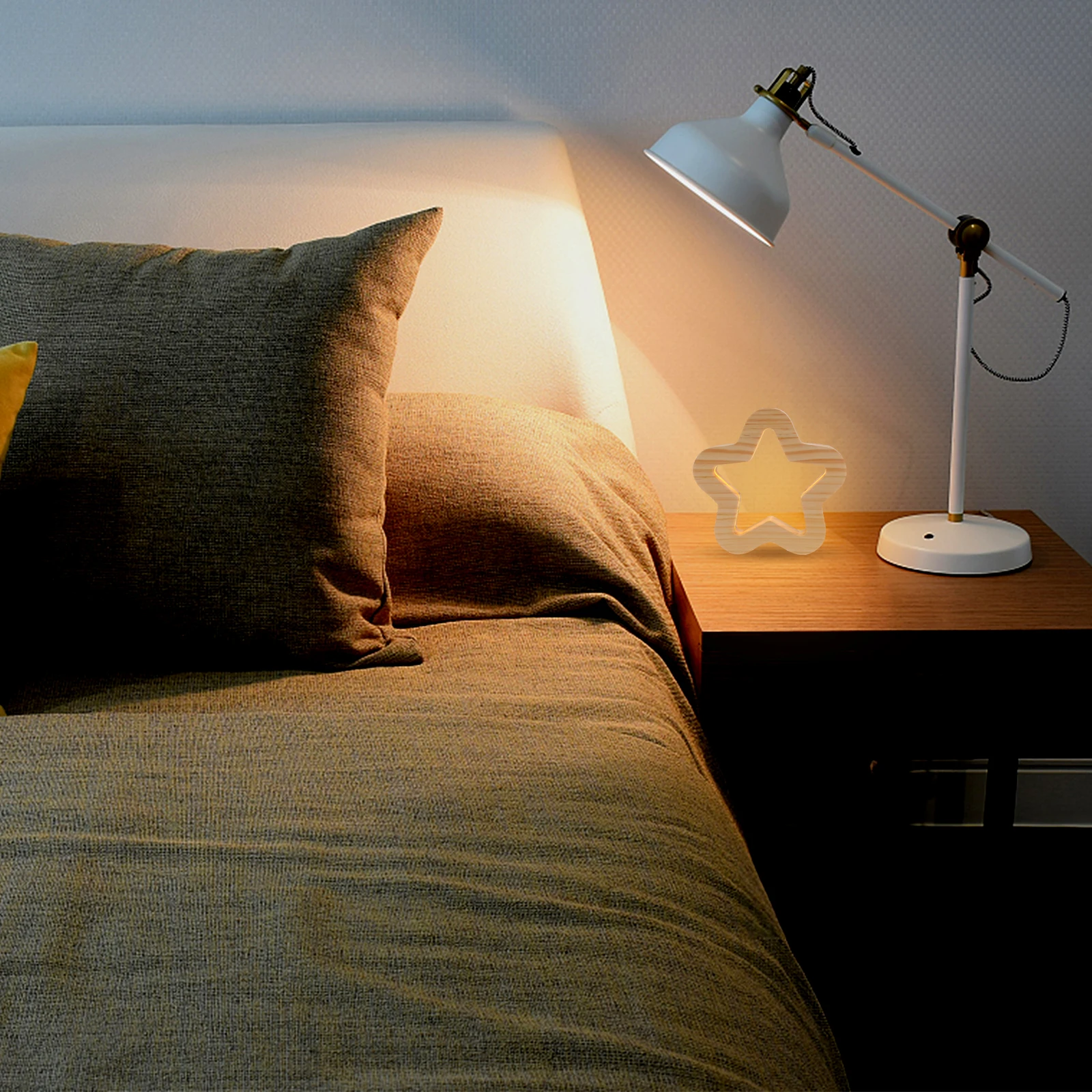 Star Night Wooden LED Lamp Bedroom Star Neon Night Light Decor Festival Baby USB Powered Table Light Unique Creative Gifts
Star Night Wooden LED Lamp Bedroom Star Neon Night Light Decor Festival Baby USB Powered Table Light Unique Creative Gifts