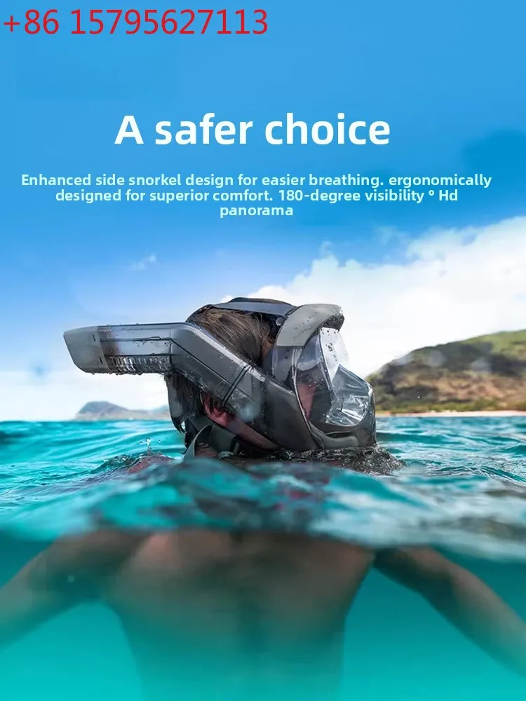 Snorkeling Mask Diving Goggles Adult Anti-fog Mask Full Dry Snorkel Equipment
Snorkeling Mask Diving Goggles Adult Anti-fog Mask Full Dry Snorkel Equipment