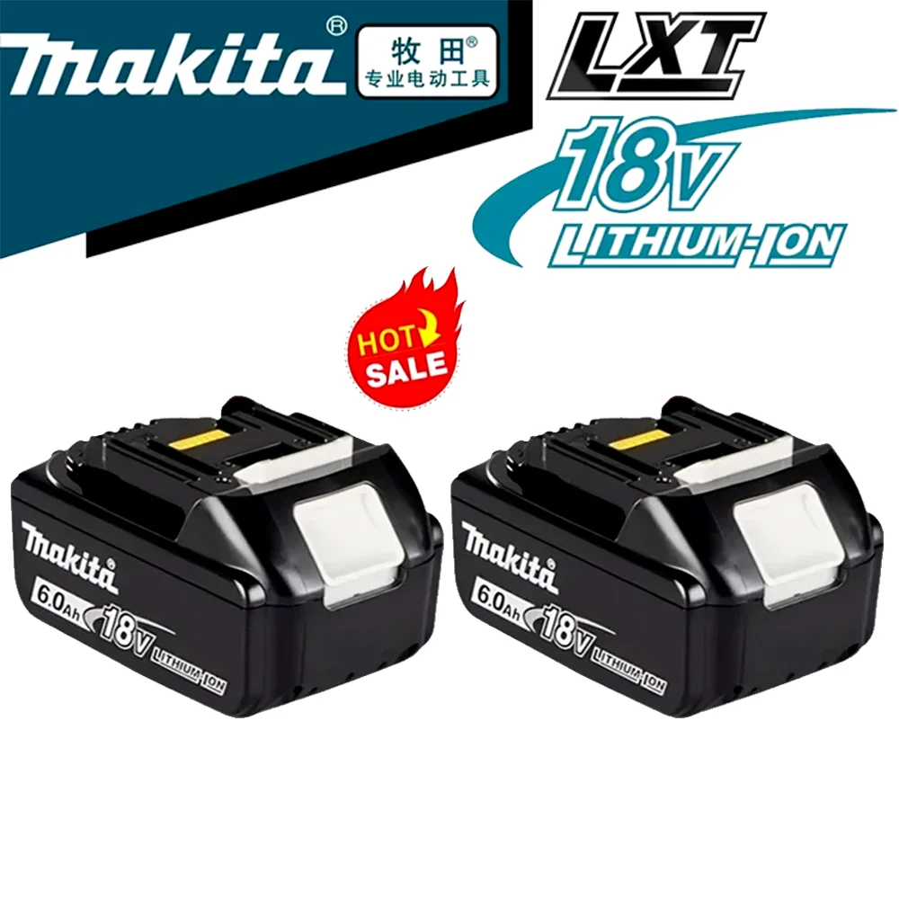 Makita 18V 6Ah Battery BL1830B BL1850B BL1850 BL1840 BL1860 BL1815 Replacement Lithium Battery 100% Genuine/Original
Makita 18V 6Ah Battery BL1830B BL1850B BL1850 BL1840 BL1860 BL1815 Replacement Lithium Battery 100% Genuine/Original