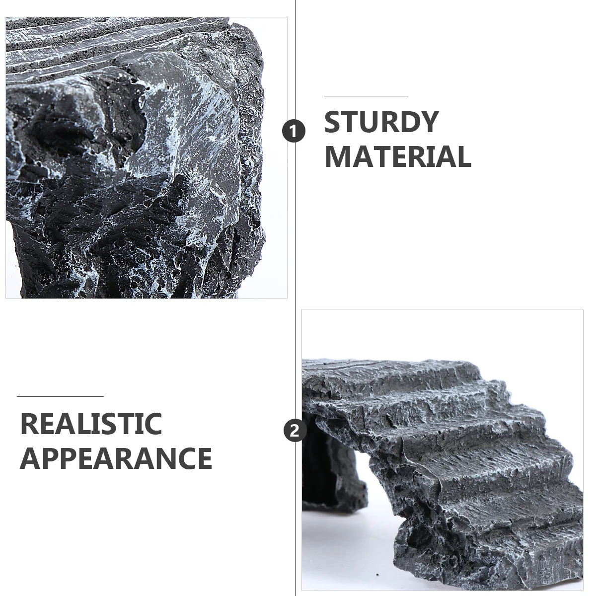 Safe Resin Platform Ornament Amphibians Reptiles Climbing Decor Fish Tank Aquarium Supplies Creates Natural Habitat Fresh Salt
Safe Resin Platform Ornament Amphibians Reptiles Climbing Decor Fish Tank Aquarium Supplies Creates Natural Habitat Fresh Salt