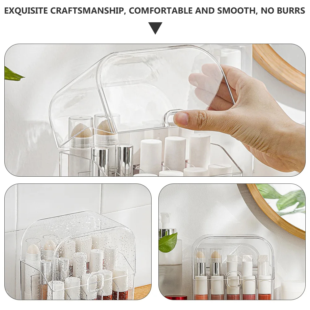 Lipstick Storage Box 15 Compartments Transparent Makeup ganizer Large Capacity Smooth Opening No Noise Practical Case
Lipstick Storage Box 15 Compartments Transparent Makeup ganizer Large Capacity Smooth Opening No Noise Practical Case