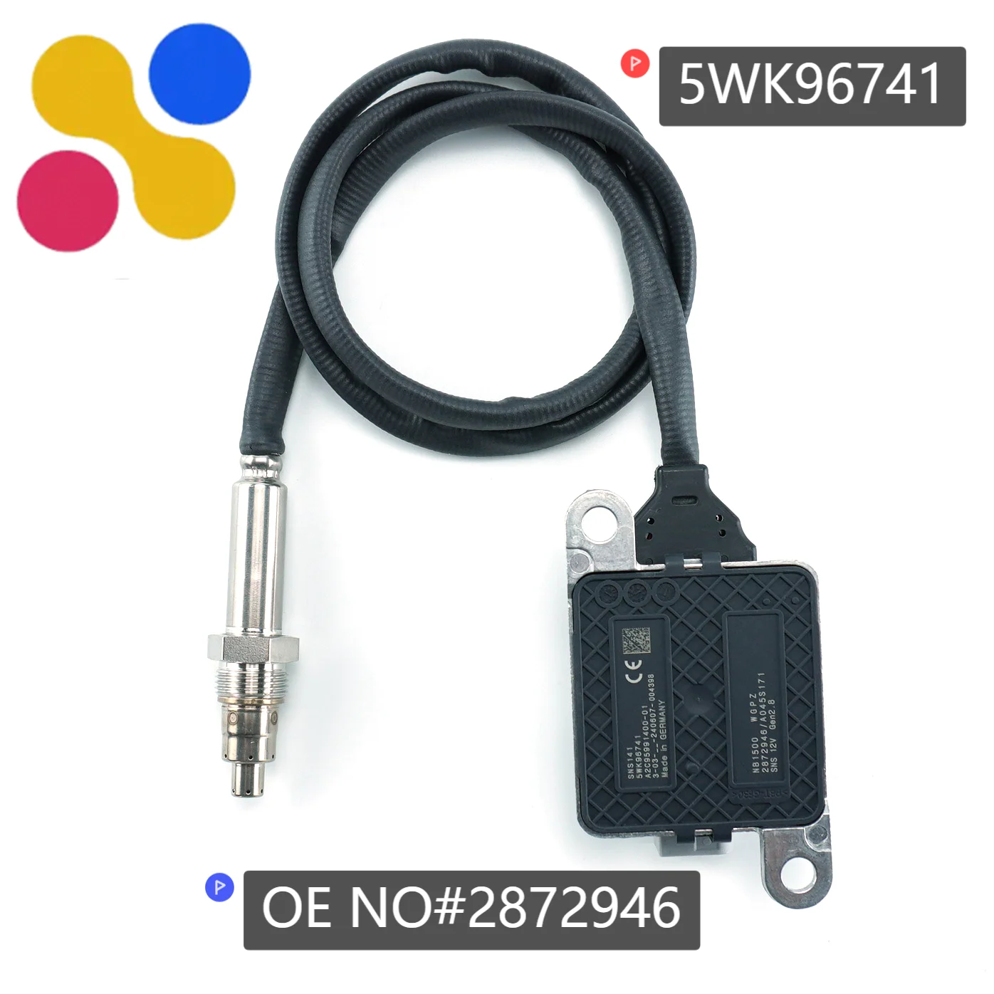 5WK96741 2872946 5WK9 6741 NOx Sensor New Nitrogen Oxygen Sensor For Cummins 12V Factory Direct Sales Wholesale Price Car Parts
5WK96741 2872946 5WK9 6741 NOx Sensor New Nitrogen Oxygen Sensor For Cummins 12V Factory Direct Sales Wholesale Price Car Parts