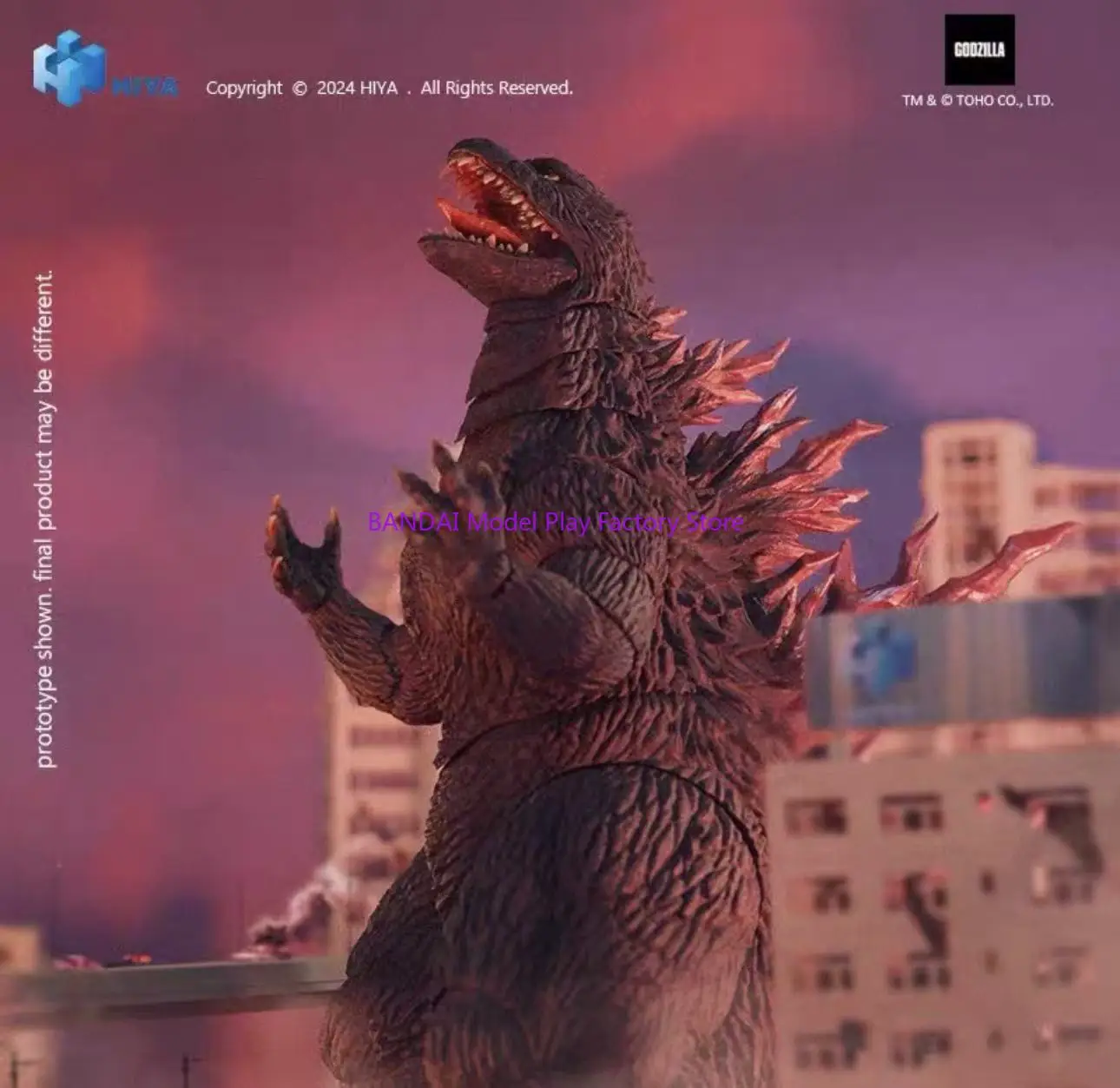 In Stock Now HIYA EBG0278 Godzilla 2000 Millennium 1999 Godzilla Action Figure
In Stock Now HIYA EBG0278 Godzilla 2000 Millennium 1999 Godzilla Action Figure