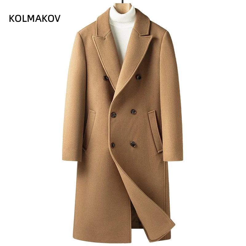 2024 new arrival winter jackets fashion long style Woolen Coat Men's Casual Wool trench coat mens Dress Jacket men Size M-4XL
2024 new arrival winter jackets fashion long style Woolen Coat Men's Casual Wool trench coat mens Dress Jacket men Size M-4XL