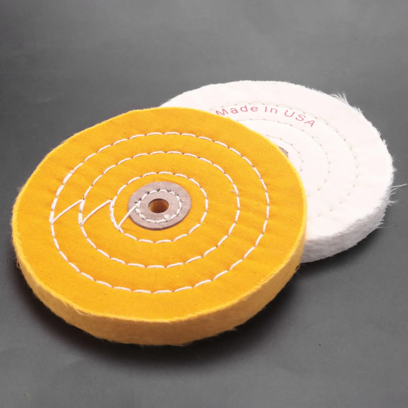 AC88-2Pcs Polishing Discs Polishing Wheel Kit 150Mm Polishing Wheel Set For Table Buffer Polisher With 12.7Mm Mandrel Hole
AC88-2Pcs Polishing Discs Polishing Wheel Kit 150Mm Polishing Wheel Set For Table Buffer Polisher With 12.7Mm Mandrel Hole