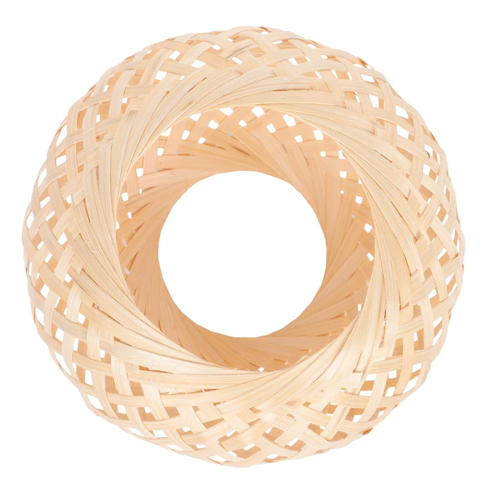 Woven Craft Lamp Cover Bamboo Material Retro Design Enhances Interior Decoration with Gentle Light Indoor Lampshade
Woven Craft Lamp Cover Bamboo Material Retro Design Enhances Interior Decoration with Gentle Light Indoor Lampshade