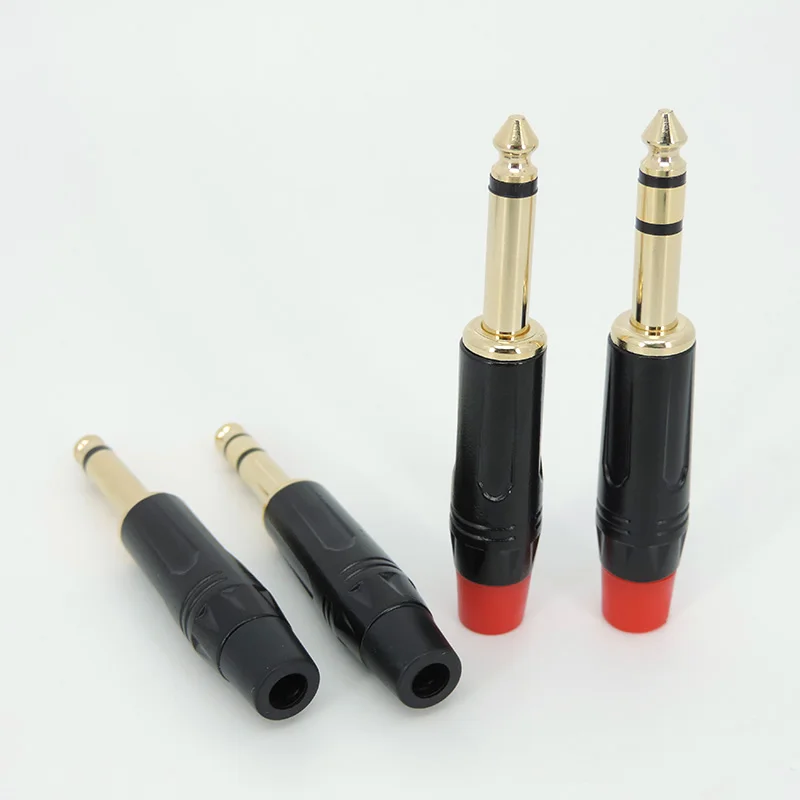 2/3 Pole Audio Mono Stereo Jack 6.35mm 6.5mm male Connector Gold-Plated 1/4 Inch Plug Microphone Cable w28
2/3 Pole Audio Mono Stereo Jack 6.35mm 6.5mm male Connector Gold-Plated 1/4 Inch Plug Microphone Cable w28