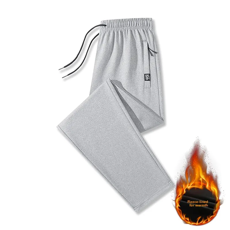 Мужские утепленные повседневные брюки на флисовой подкладке, прямые спортивные штаны, длинные брюки большого размера, универсальные, осенне-зимние
Мужские утепленные повседневные брюки на флисовой подкладке, прямые спортивные штаны, длинные брюки большого размера, универсальные, осенне-зимние