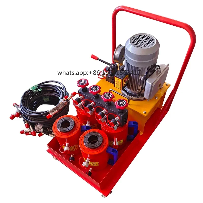 Plate Heat Exchanger Hydraulic Wrench Electric Clamp One To Four Installation Wrench Disassembly Tool Hollow Jack
Plate Heat Exchanger Hydraulic Wrench Electric Clamp One To Four Installation Wrench Disassembly Tool Hollow Jack