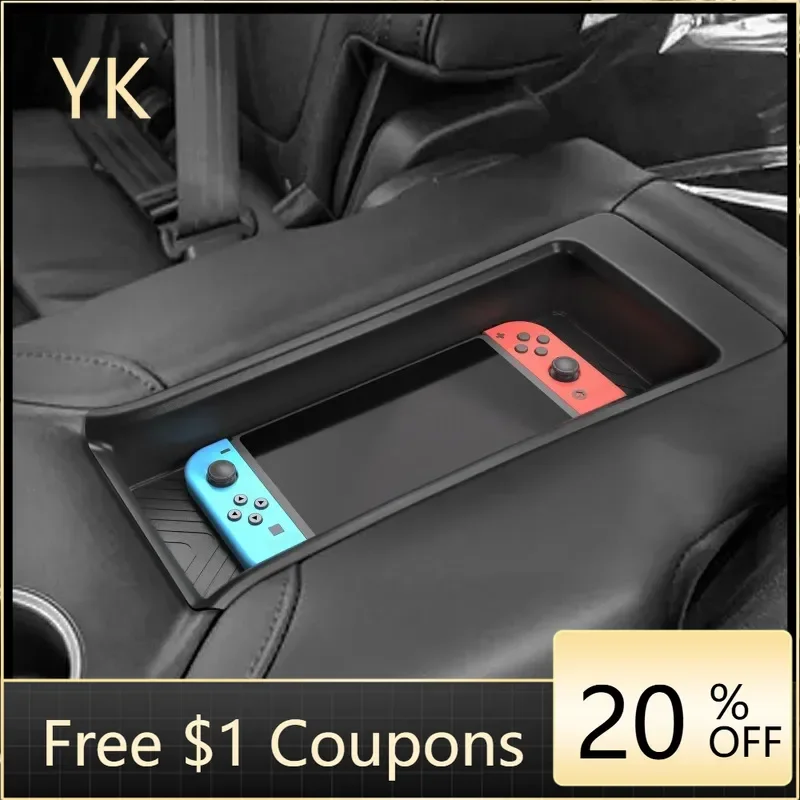 TPE Black Car Second Row Armrest Storage Box Car Tray Organizers Tidying Interior Car Accessories For Honda Pilot 2023-2025
TPE Black Car Second Row Armrest Storage Box Car Tray Organizers Tidying Interior Car Accessories For Honda Pilot 2023-2025