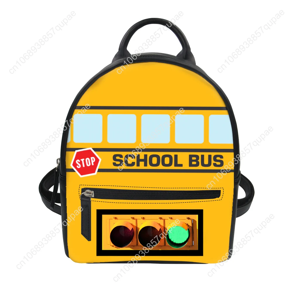 Yellow School Bus Printed Custom Backpack Purse Carter Schoolbags Double Shoulder Bag Mini Daypack Leather Travel Bag
Yellow School Bus Printed Custom Backpack Purse Carter Schoolbags Double Shoulder Bag Mini Daypack Leather Travel Bag