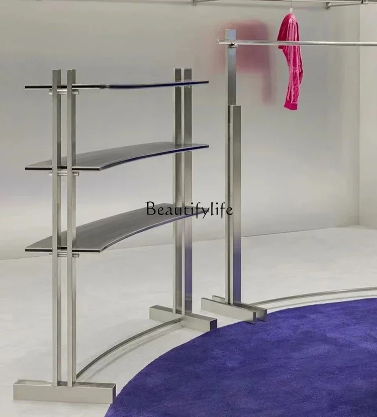 FGDisplay stand Stainless steel floor-to-ceiling island frame Movable multi-layer
FGDisplay stand Stainless steel floor-to-ceiling island frame Movable multi-layer