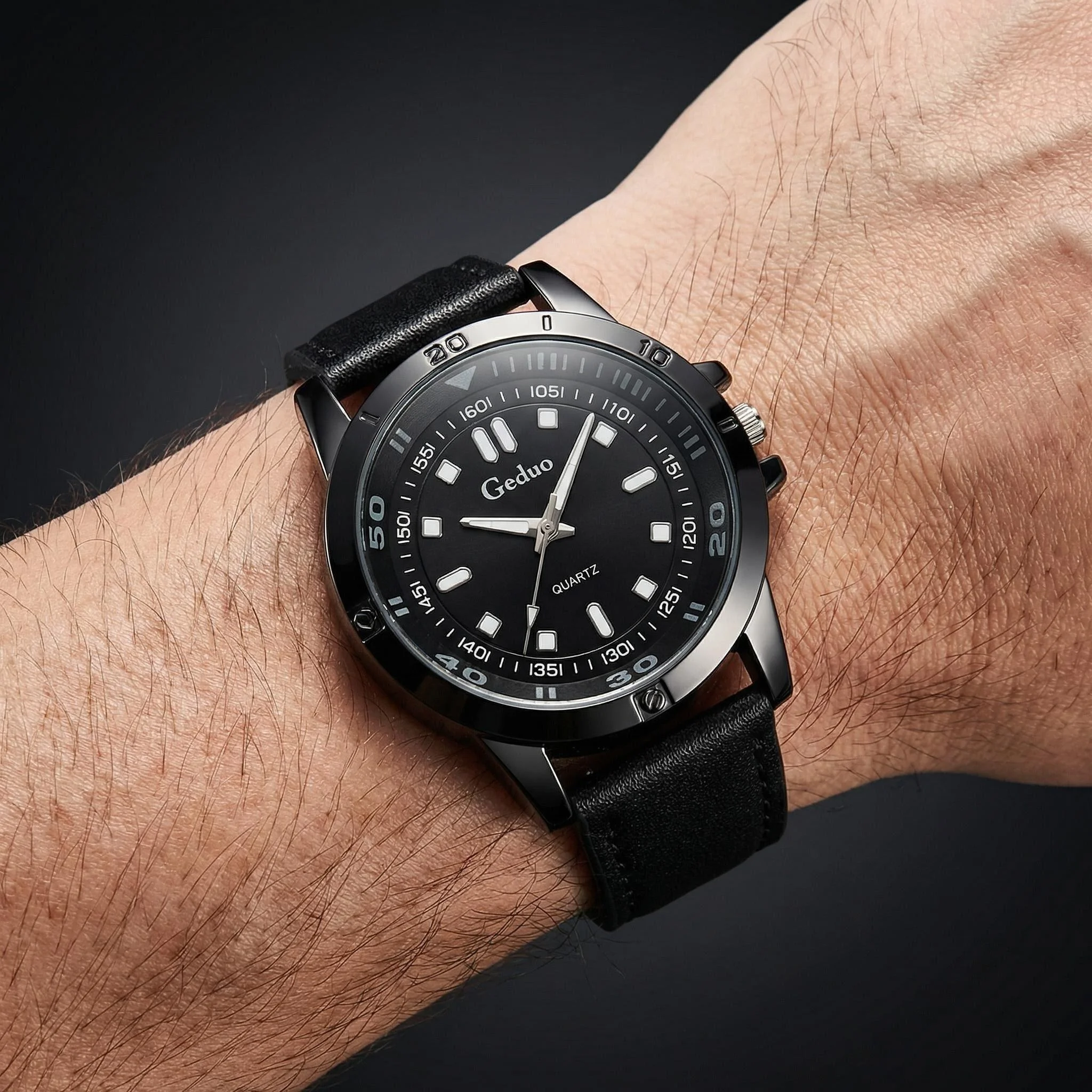 2026 New Fashion Men's Quartz Watch Leather Strap Analog Csual Wristwatch
2026 New Fashion Men's Quartz Watch Leather Strap Analog Csual Wristwatch