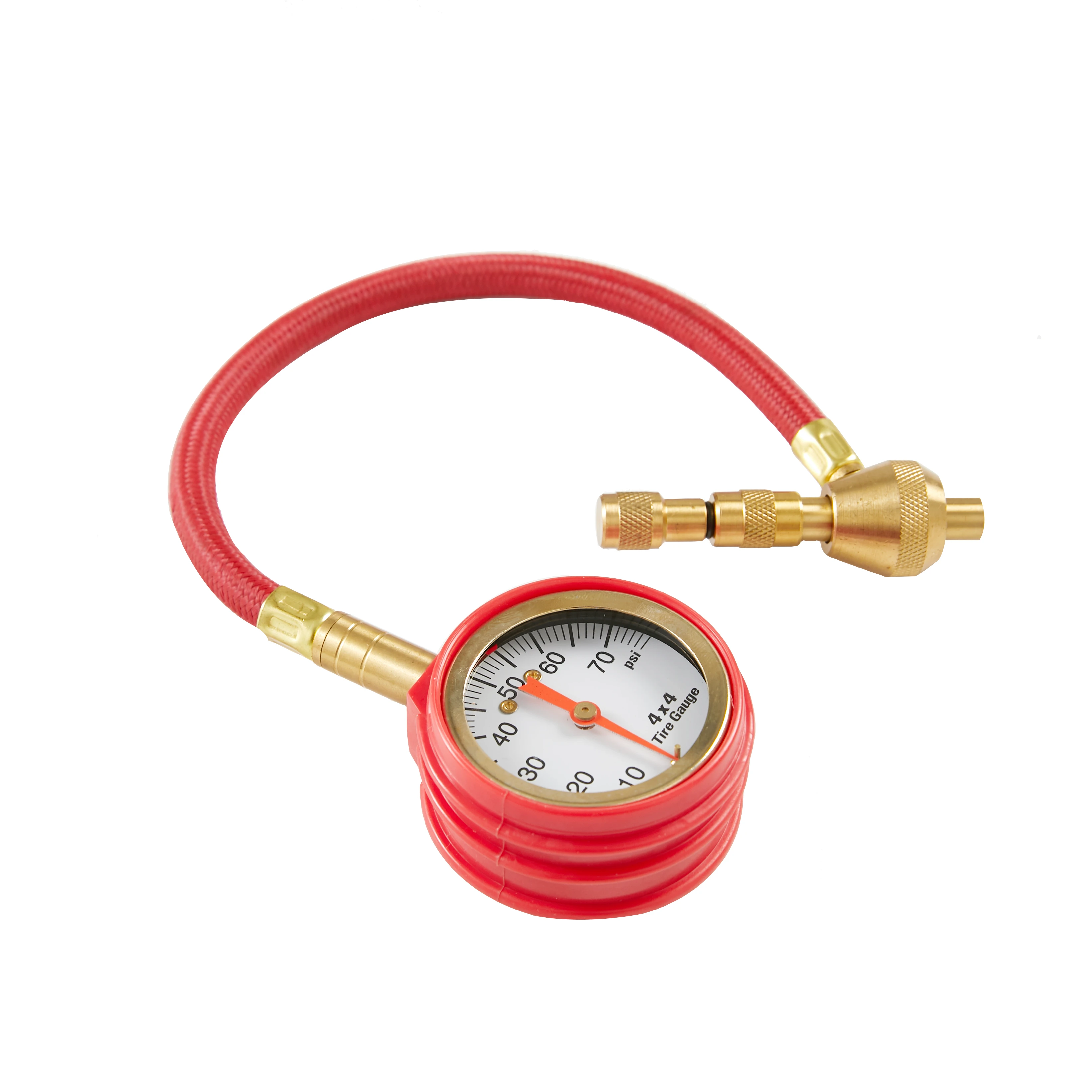 Heavy Duty Tire Pressure Gauge With a Brass Chuck With Rapid Deflate Function(2pcs)
Heavy Duty Tire Pressure Gauge With a Brass Chuck With Rapid Deflate Function(2pcs)