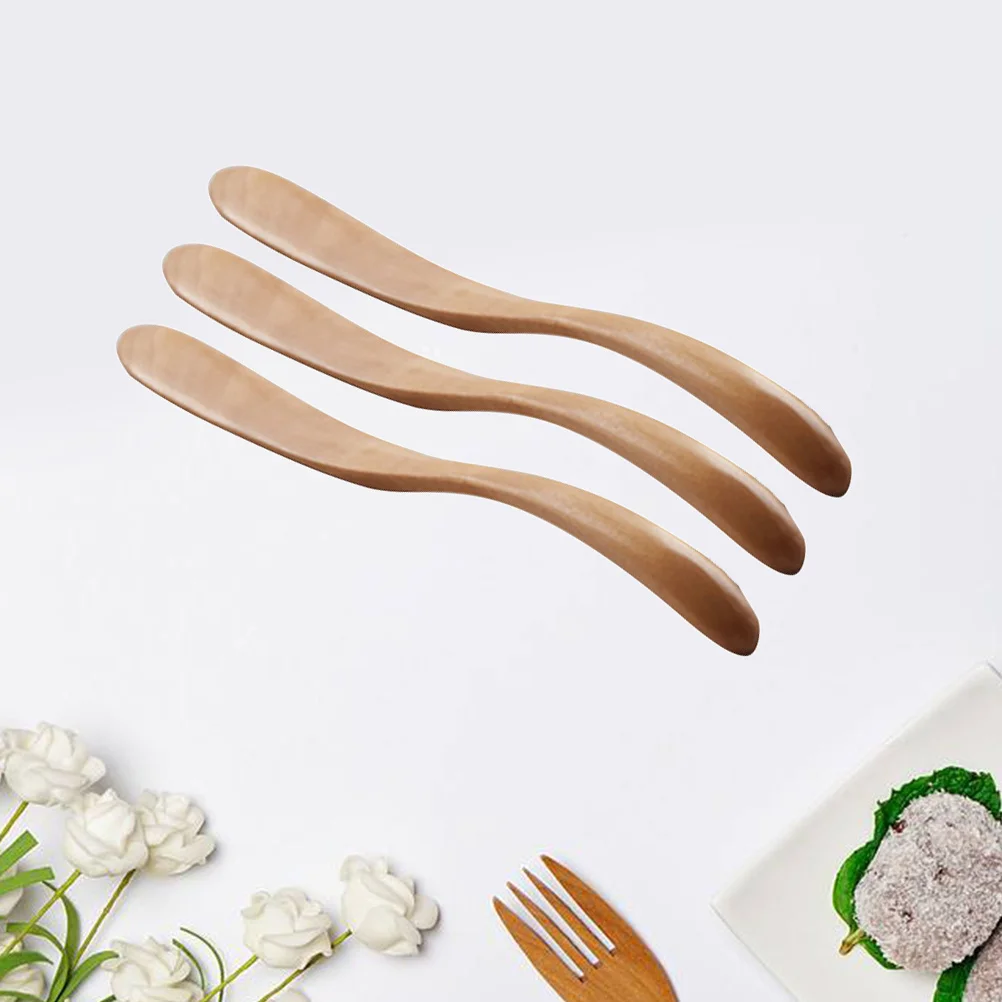 5Pcs Wood Butter Knife Natural Wooden Spreaders for Cream Cheese Jam Cake Butter Spreader Kitchen Tool Cream Knife
5Pcs Wood Butter Knife Natural Wooden Spreaders for Cream Cheese Jam Cake Butter Spreader Kitchen Tool Cream Knife