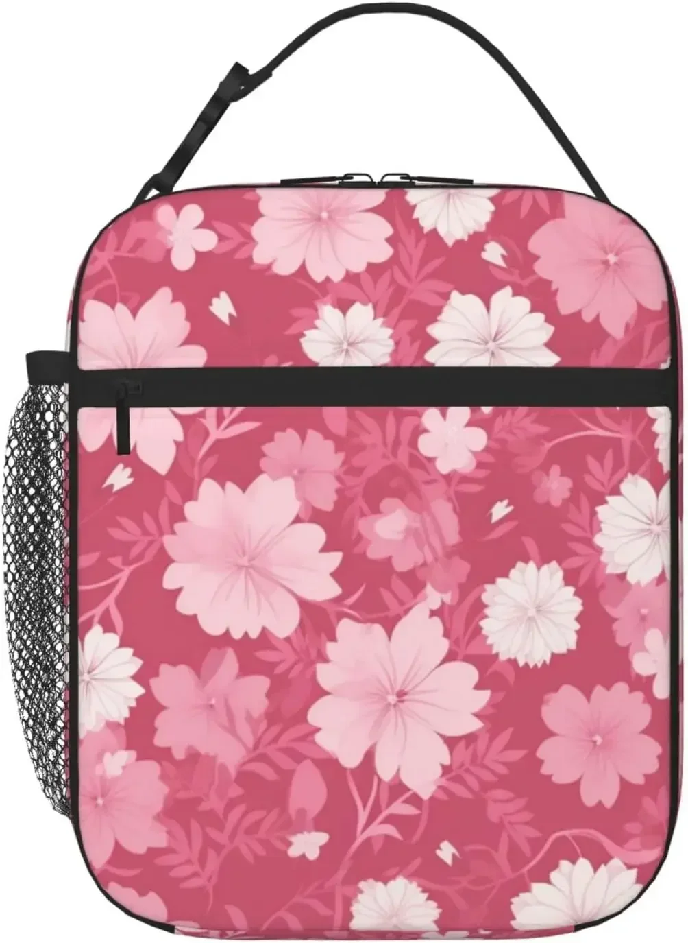 Flowers Texture Pink Print Insulated Lunch Bag Waterproof Lunch Tote Reusable Lunch Cooler Bag For Work Office Picnic Travel
Flowers Texture Pink Print Insulated Lunch Bag Waterproof Lunch Tote Reusable Lunch Cooler Bag For Work Office Picnic Travel