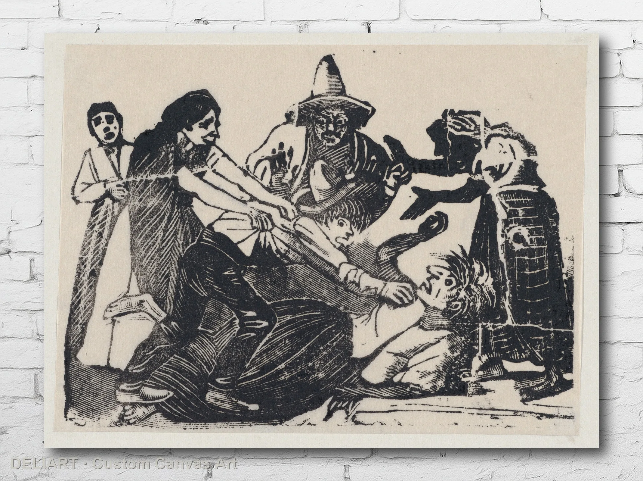 Vintage Skeleton Calavera Art by José Guadalupe Posada - Travel Canvas Wall Art Poster Print Vintage Home Decor Unframed
Vintage Skeleton Calavera Art by José Guadalupe Posada - Travel Canvas Wall Art Poster Print Vintage Home Decor Unframed