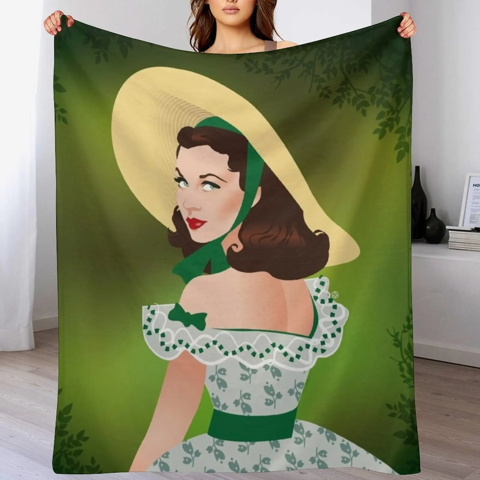 Scarlett O'Hara Throw Blanket Lightweight Cozy Blanket for Bed Sofa
Scarlett O'Hara Throw Blanket Lightweight Cozy Blanket for Bed Sofa