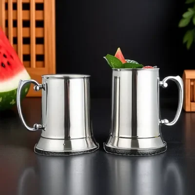 Stein Beer Двойные кружки из нержавеющей стали, ручка, настенные стальные инструменты, кружка для кофе, коктейля, завтрака, 1 шт., чашка емкостью 560 мл с молоком
Stein Beer Двойные кружки из нержавеющей стали, ручка, настенные стальные инструменты, кружка для кофе, коктейля, завтрака, 1 шт., чашка емкостью 560 мл с молоком