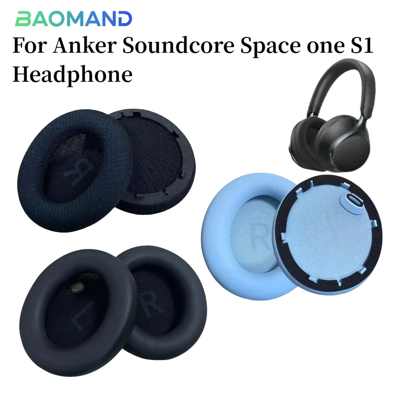 1 Pair Replacement Foam Ear Pads Pillow Cushion Cover for Anker Soundcore Space one S1 Headphone Headset
1 Pair Replacement Foam Ear Pads Pillow Cushion Cover for Anker Soundcore Space one S1 Headphone Headset