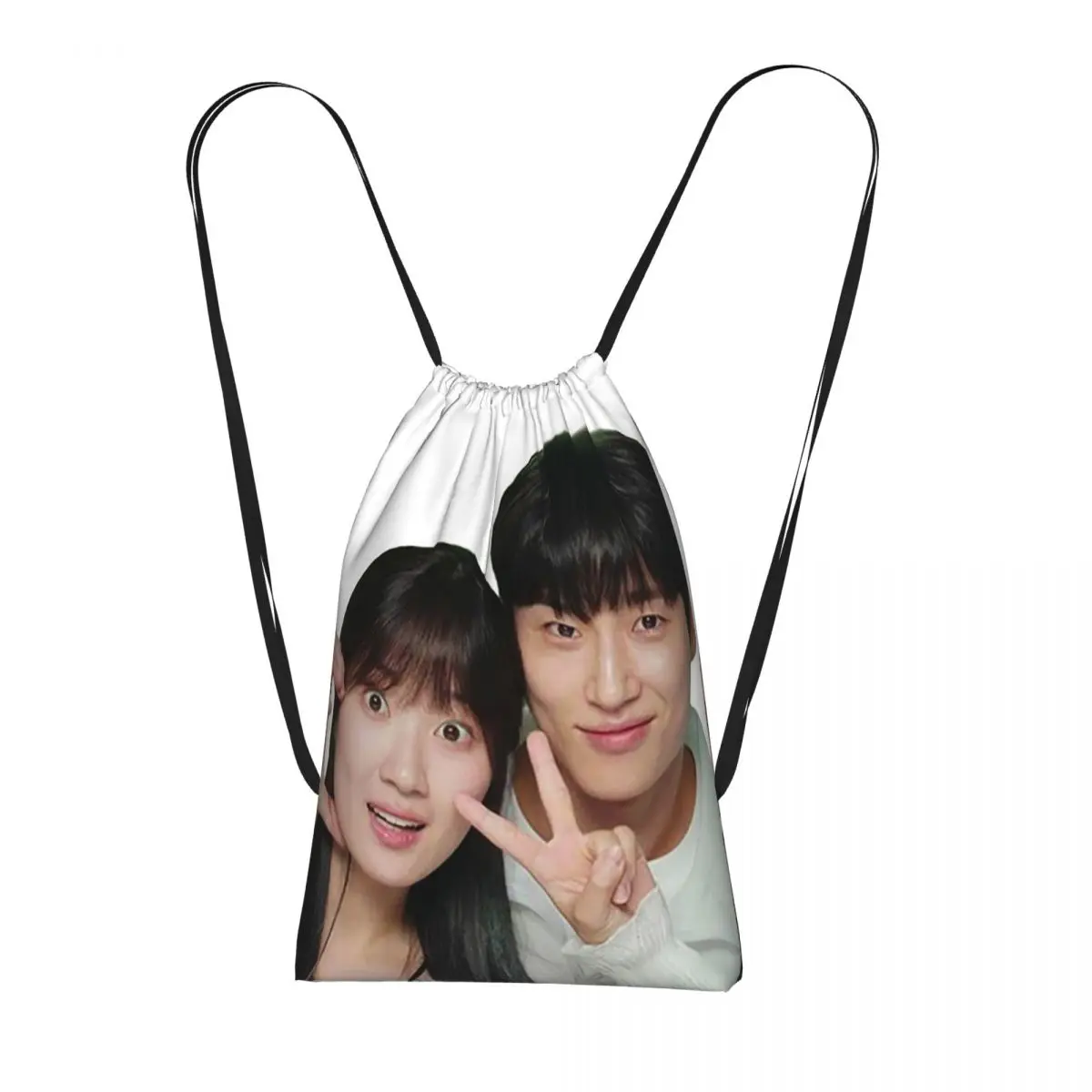 Lovely Runner Kdrama Fanart Backpacks Fashion Drawstring Bags Sports Bag Book Bags for Man Woman Students
Lovely Runner Kdrama Fanart Backpacks Fashion Drawstring Bags Sports Bag Book Bags for Man Woman Students