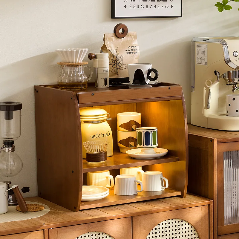 New model Kitchen dust tea set coffee cup storage cabinet Japanese kitchen desktop sundries cosmetics storage box dust bowl
New model Kitchen dust tea set coffee cup storage cabinet Japanese kitchen desktop sundries cosmetics storage box dust bowl