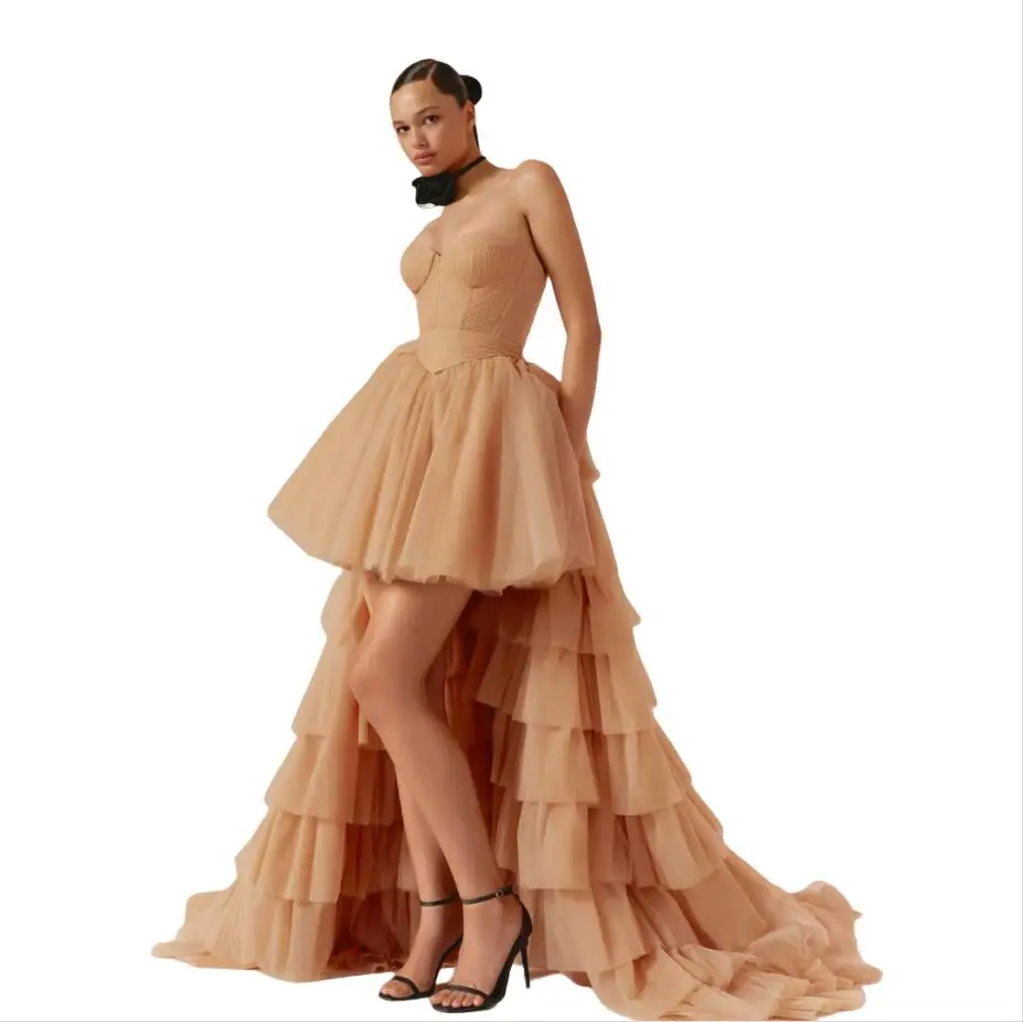 2 in 1 Evening Dresses Women Sweetheart Corset Short Prom Gowns with Detachable Train Customized Party Vestido De Novia
2 in 1 Evening Dresses Women Sweetheart Corset Short Prom Gowns with Detachable Train Customized Party Vestido De Novia