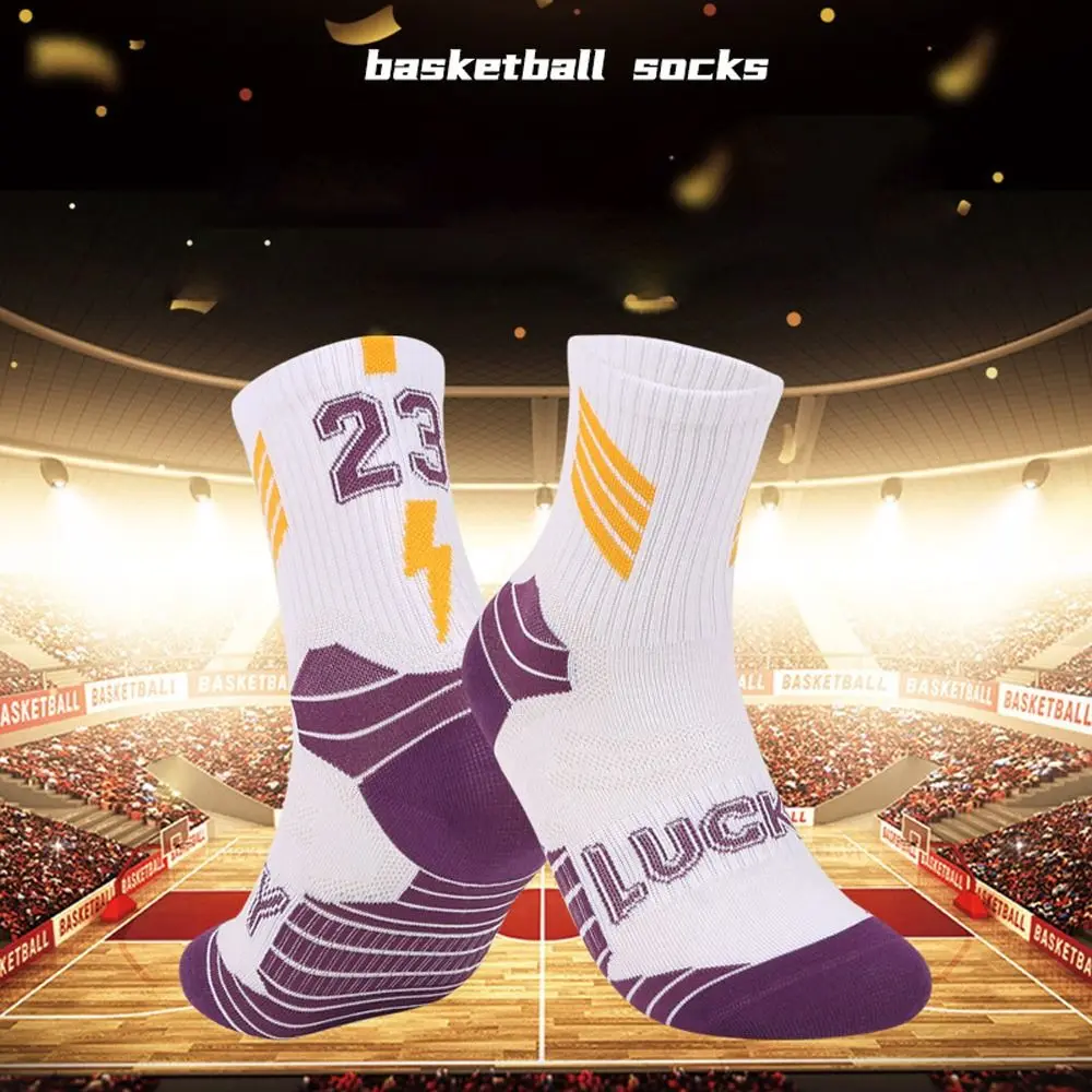 1 Pair Cotton Kids Basketball Socks Non-slip Long Tube-shaped Children Soccer Socks Colorful Comfortable Kids Towel Socks
1 Pair Cotton Kids Basketball Socks Non-slip Long Tube-shaped Children Soccer Socks Colorful Comfortable Kids Towel Socks
