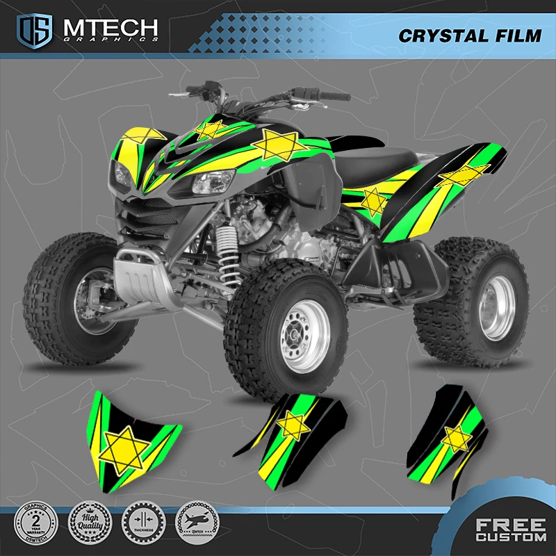 DSMTECH Motorcycle Custom Graphics Decals Stickers Kits For Kawasaki KFX 700 002
DSMTECH Motorcycle Custom Graphics Decals Stickers Kits For Kawasaki KFX 700 002