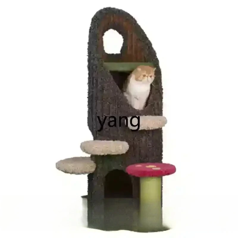 yjq cat nest Wizard of Oz cat climbing frame integrated scratching board villa tree cat supplies
yjq cat nest Wizard of Oz cat climbing frame integrated scratching board villa tree cat supplies