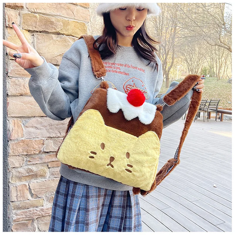 2025 New Plush Soft Fabric Women's Cute Flower Cat Backpack Large Capacity Leisure Travel Fashion Trend Original Animal Print Pu
2025 New Plush Soft Fabric Women's Cute Flower Cat Backpack Large Capacity Leisure Travel Fashion Trend Original Animal Print Pu
