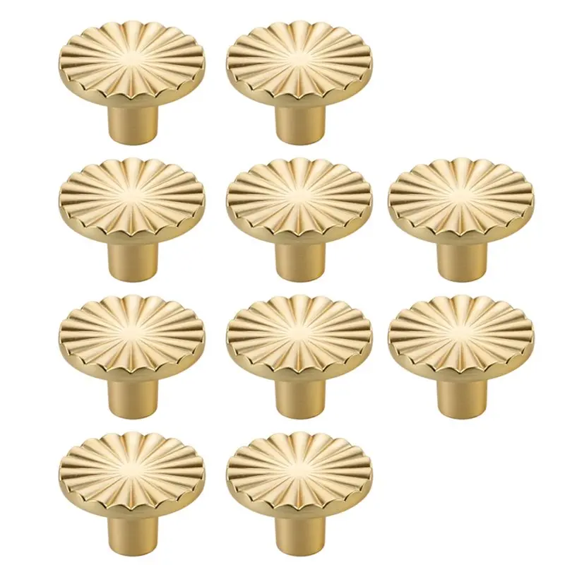 AB47-Gold For Closet, Wardrobe And Cupboard Cabinet Knobs 10PCS Brushed Brass Dresser Drawer Pulls Round Vintage Style
AB47-Gold For Closet, Wardrobe And Cupboard Cabinet Knobs 10PCS Brushed Brass Dresser Drawer Pulls Round Vintage Style