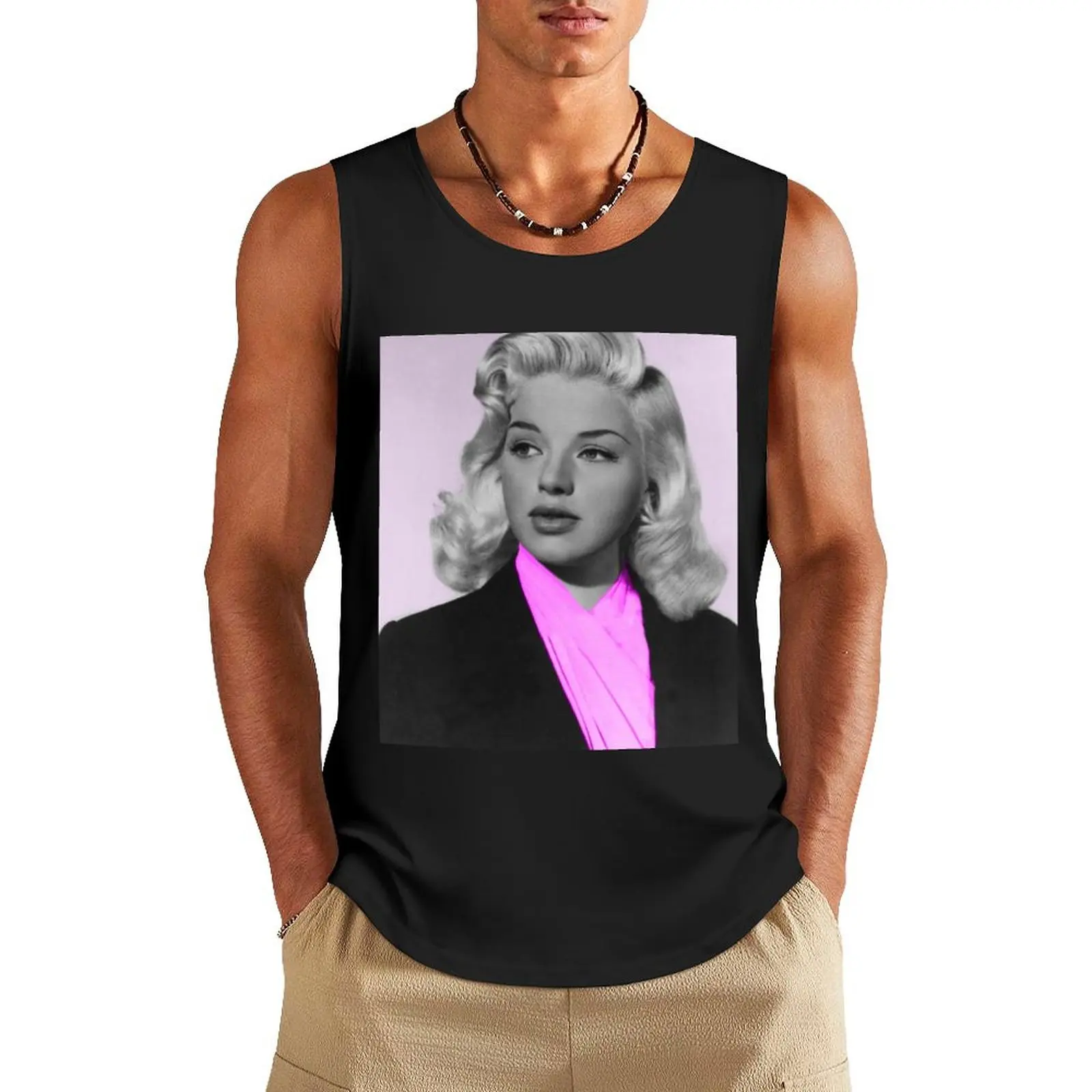 Diana Dors with pink scarf Tank Top t-shirt for men bodybuilding t shirt gym t shirt men
Diana Dors with pink scarf Tank Top t-shirt for men bodybuilding t shirt gym t shirt men