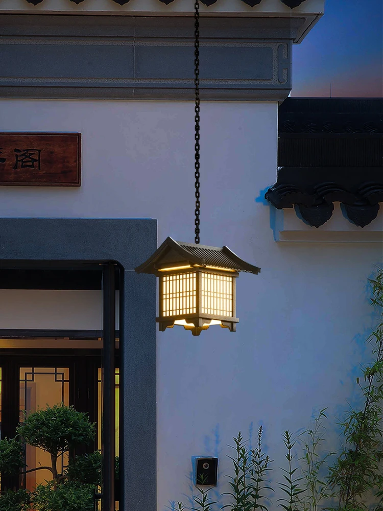 New Chinese style outdoor pendant , waterproof villa garden , landscape , courtyard lights, Chinese style eave
New Chinese style outdoor pendant , waterproof villa garden , landscape , courtyard lights, Chinese style eave