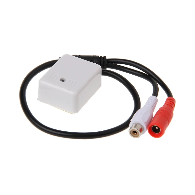 Microphone Audio Pickup Sound Monitoring Device for CCTV Camera Security System Studio Equipment Music
Microphone Audio Pickup Sound Monitoring Device for CCTV Camera Security System Studio Equipment Music