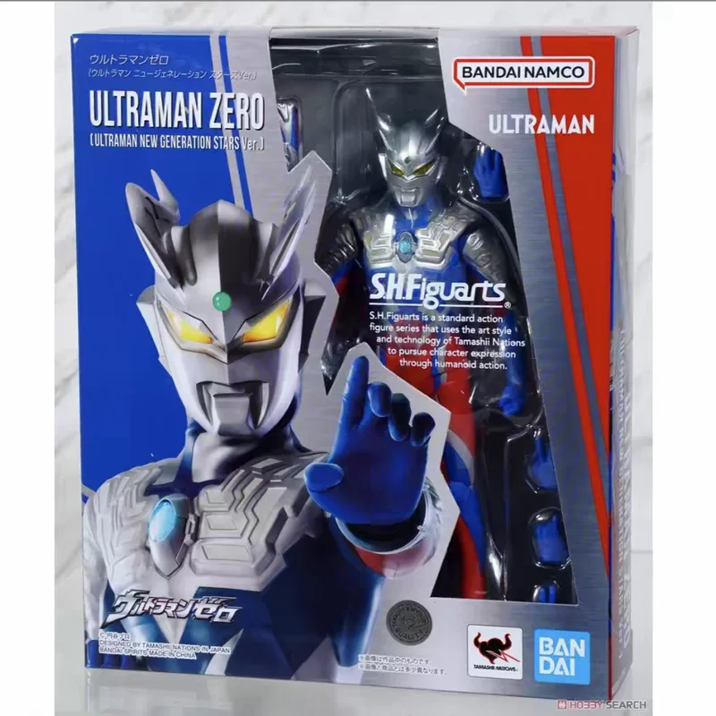 Bandai Namco SHFiguarts Ultraman Zero Action Figure New Gen Stars Ver Posable Joints Battle Against Belial Galactic Empire Model
Bandai Namco SHFiguarts Ultraman Zero Action Figure New Gen Stars Ver Posable Joints Battle Against Belial Galactic Empire Model