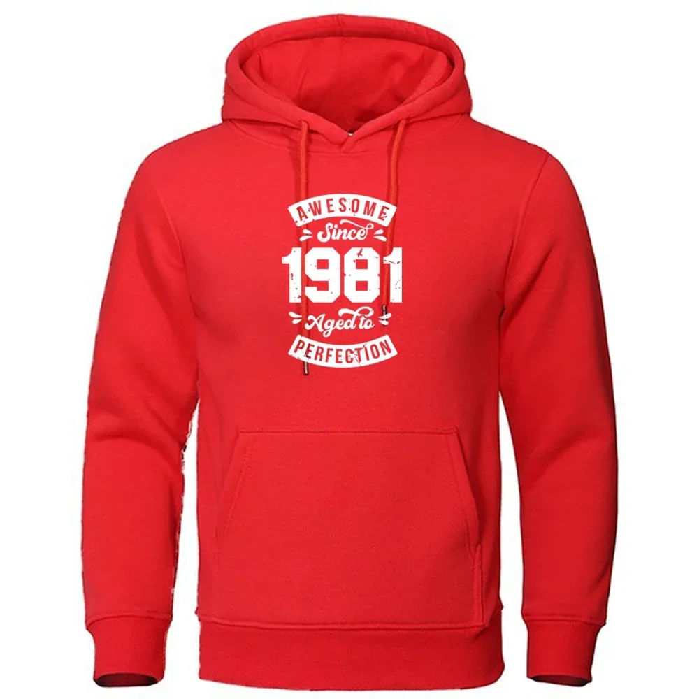 1981 Words Print Hoodies Men's American Style Long Sleeve Fleece Pullover Tops with Pocket High Quality Clothes
1981 Words Print Hoodies Men's American Style Long Sleeve Fleece Pullover Tops with Pocket High Quality Clothes