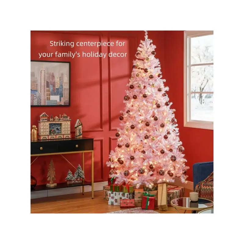 7.5ft Artificial Christmas Tree for Holiday Decoration and Festive Celebration
7.5ft Artificial Christmas Tree for Holiday Decoration and Festive Celebration