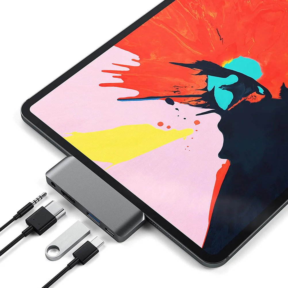 Professional USB-C Hub Adapter with 4K Display USB 3.0 Port Pd 30W Fast Charging 3.5mm Audio Jack Compact Design for
Professional USB-C Hub Adapter with 4K Display USB 3.0 Port Pd 30W Fast Charging 3.5mm Audio Jack Compact Design for
