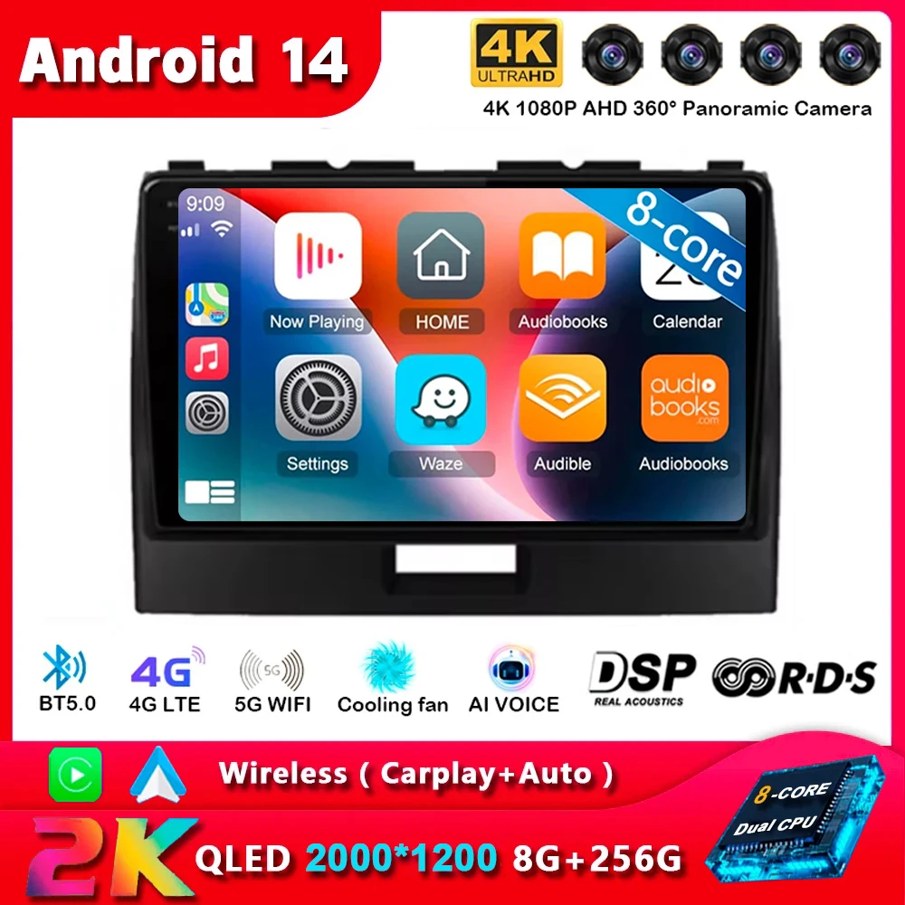 Android 14 Carplay For Suzuki Wagon R 2010 2011 2012 2013 2014 2015 2016 2017 2018 Multimedia Car Radio Player GPS Stereo 2din
Android 14 Carplay For Suzuki Wagon R 2010 2011 2012 2013 2014 2015 2016 2017 2018 Multimedia Car Radio Player GPS Stereo 2din