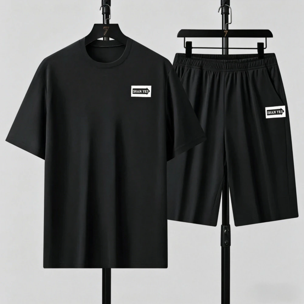 Men's Tracksuit Casual Sport Ice Silk Set New Summer Casual Sports Suit Korean Style Loose Couple Outfit Youth Fashion Tracksuit
Men's Tracksuit Casual Sport Ice Silk Set New Summer Casual Sports Suit Korean Style Loose Couple Outfit Youth Fashion Tracksuit