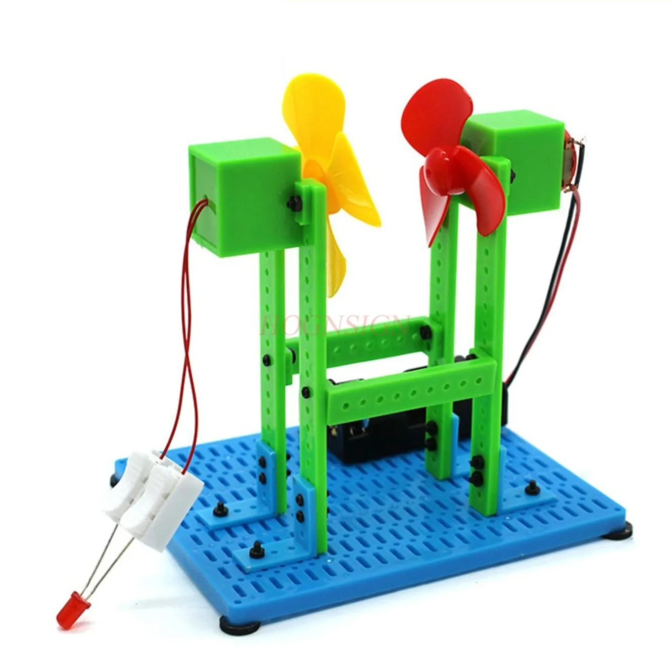 1 SET Wind Power Generation Experiment Package Handmade Physics Experiment Energy Conversion Model Assembly Models for DIY
1 SET Wind Power Generation Experiment Package Handmade Physics Experiment Energy Conversion Model Assembly Models for DIY