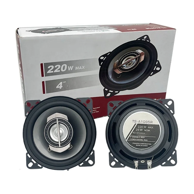 Cheap Price Good Quality Car Sound System Audio Coaxial Speakers Universal 4 Inch Car Speakers(1pair speakers)
Cheap Price Good Quality Car Sound System Audio Coaxial Speakers Universal 4 Inch Car Speakers(1pair speakers)