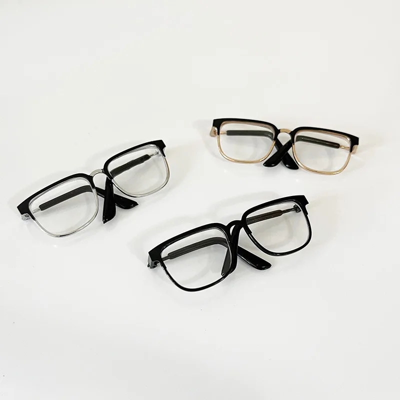 Clothing Accessories For LABUBU 15/17cm 1st-3rd Gen Doll Accessories Metal Gold Silver Wire Black Frame Transparent Glasses
Clothing Accessories For LABUBU 15/17cm 1st-3rd Gen Doll Accessories Metal Gold Silver Wire Black Frame Transparent Glasses