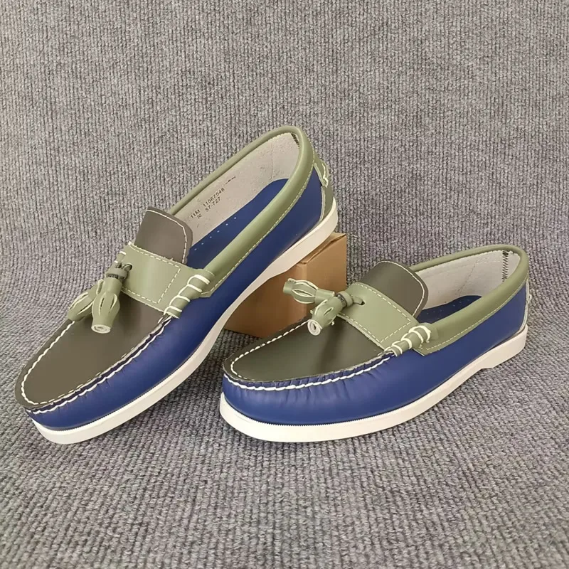 Топсайдеры из натуральной кожи, женская и мужская повседневная обувь, брендовые роскошные лоферы ручной работы, мужские мокасины, туфли Portland
Топсайдеры из натуральной кожи, женская и мужская повседневная обувь, брендовые роскошные лоферы ручной работы, мужские мокасины, туфли Portland